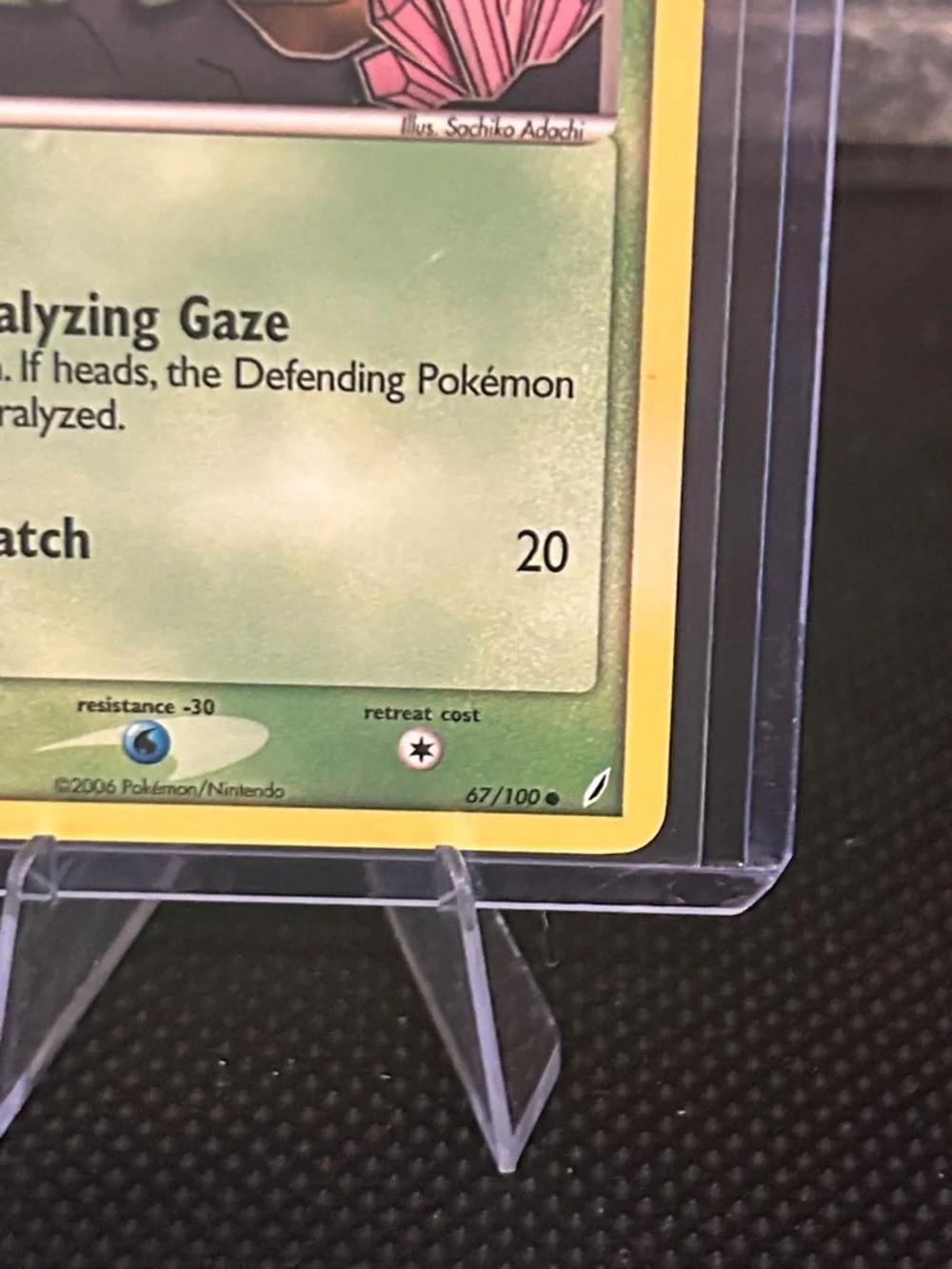Pokemon‎ Treecko Non-Holo 67/100 from Vintage EX Crystal Guardians Set (2006)